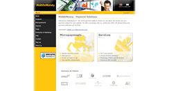 Desktop Screenshot of mobilemoney.com