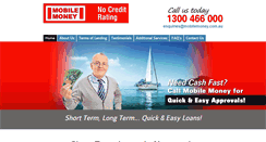 Desktop Screenshot of mobilemoney.com.au